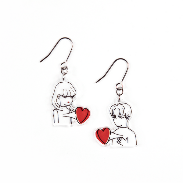 ズキュン/ピアス2個セット