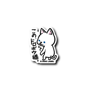 ドロボウ猫(白)