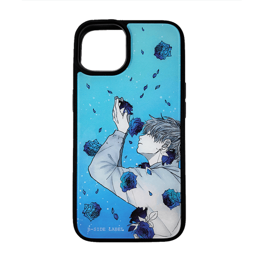 青薔薇男子/iPhone14ケース